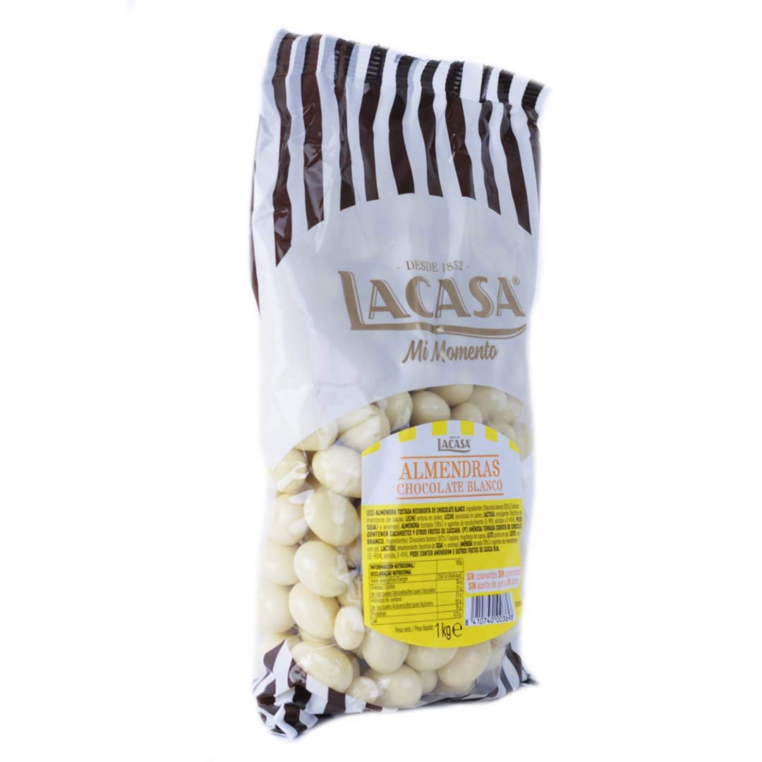 LACASA Almendras chocolate blanco - Jujuca