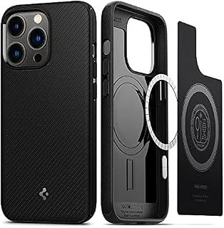 Spigen Mag Armor MagFit Case Compatible with iPhone 13 Pro - Matte Black
