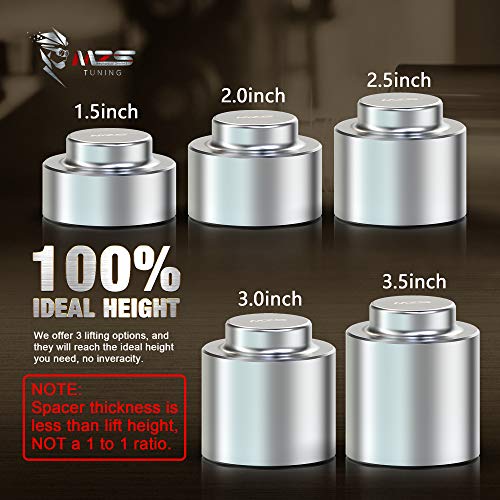 Mzs Leveling Kit 1.5" Rear Lift Coil Spring Spacers Compatible With 2009-2023 Ram 1500 4X2 4X4 | 2000-2020 Tahoe/Suburban 1500 | 2002-2013 Avalanche 1500 2Wd 4Wd #TOP4