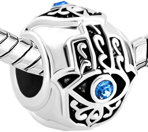 Evil Eye Charm Compatible with Pandora Bracelet Guardian Good Luck Gift for Women Birthday Anniversary - Image 3