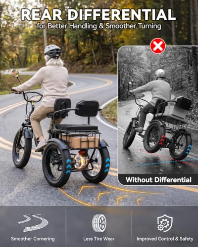 ANCHEER Electric Tricycle for Adults