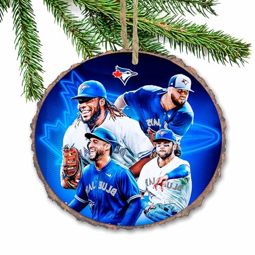 Blue Jays Players ALCS World Series Playoff Christmas Ornament, Toronto Baseball Gifts, Championships
