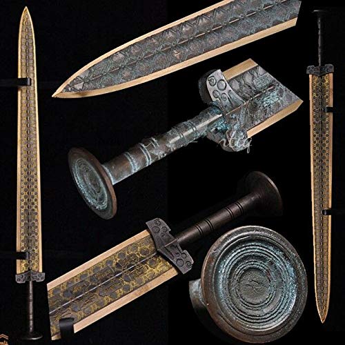 Amazon.com : GLW Sword Hand Forged Bronze Sword of King Goujian