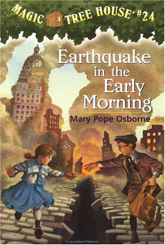 Earthquake in the Early Morning (Magic Tree Hou... B00118X2NM Book Cover
