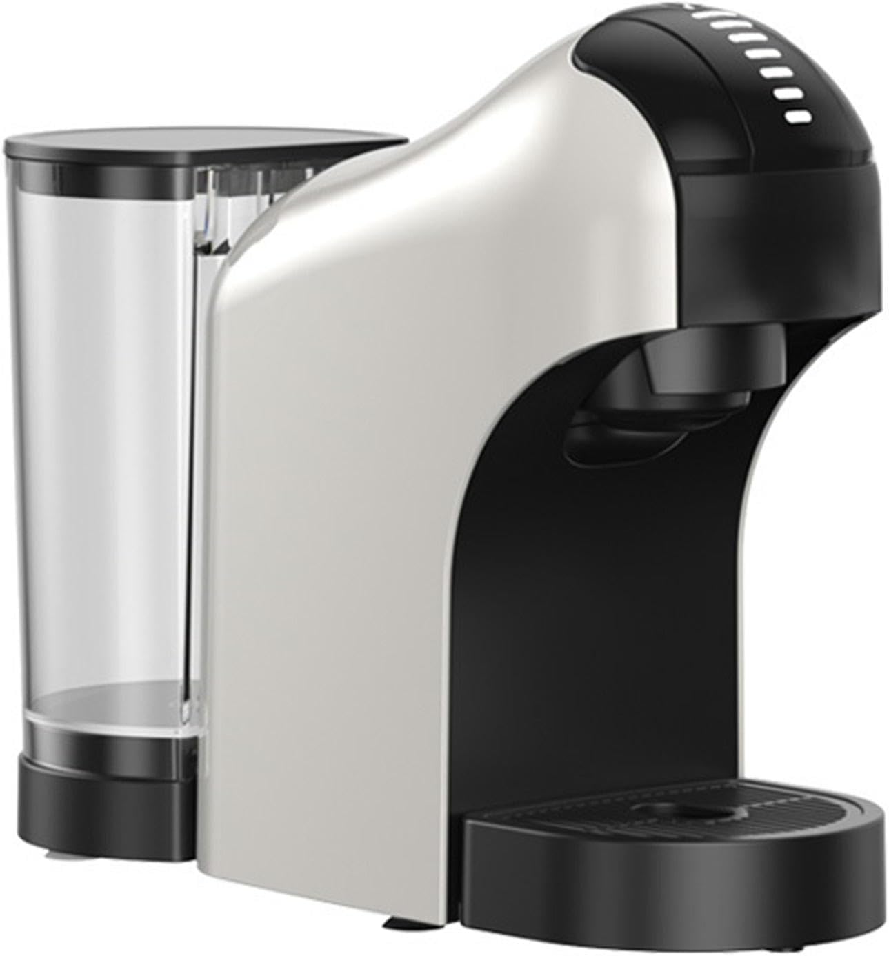 Capsule Coffee Machine with 800ml Water Tank|Single Serve Coffee Maker for Ground Coffee|Coffee Brewer|Espresso Machine |Compact Design|20 bar|1400W