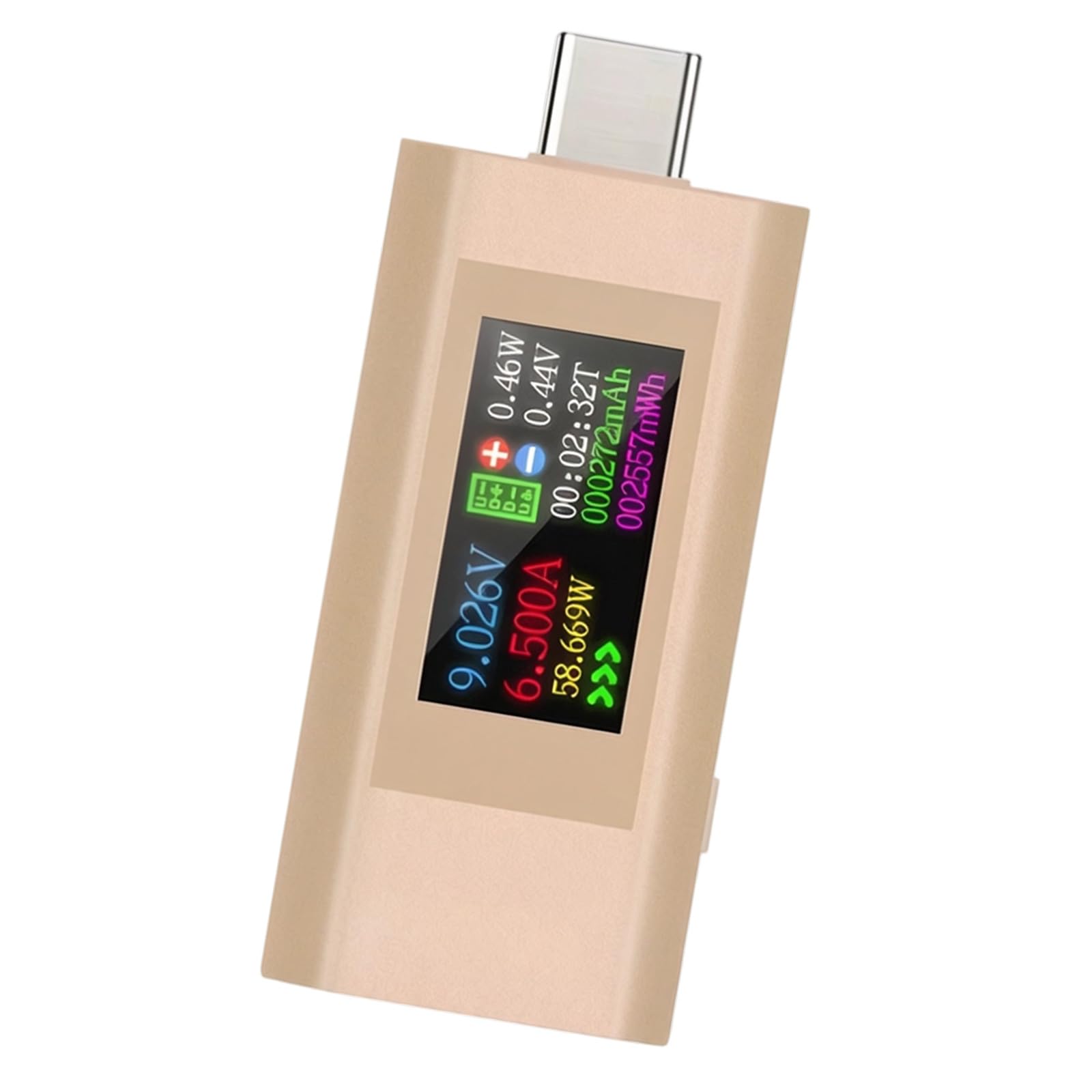 USB C Voltages and Current Detector with Data Memory 4-30V 0-5.1A Voltmeter Ammeter Power Meter for DIYer Electronics USB C Tester Power Meter