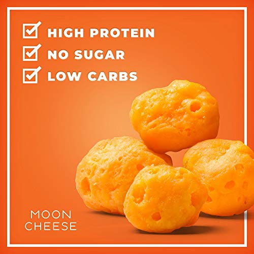 Moon Cheese - 100% Natural Cheese Snack - Cheddar - 2 oz - 2 Pack