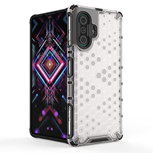 Image of Glasgow Back Case Cover Designed for Poco F3 GT - Transparent