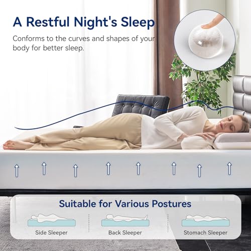 Amazon Basics Memory Foam Mattress 10-inch White thumbnail 5