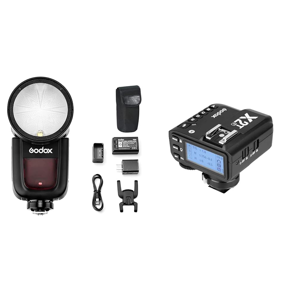 Godox V1-S Round Head Camera Flash Speedlite Flash for Sony DSLR Camera-picture-14