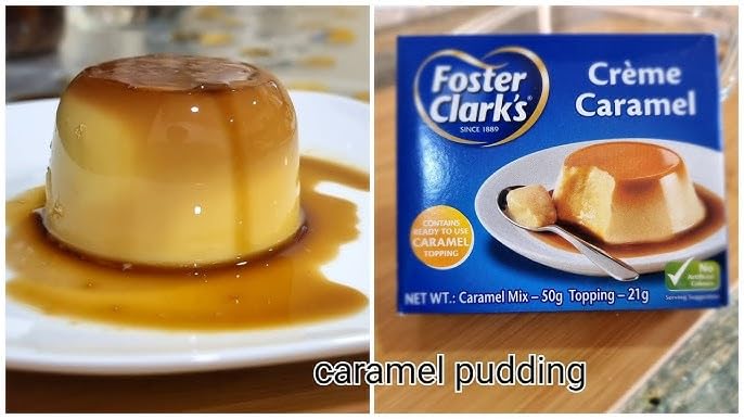Foster Clark's Crème Caramel Dessert Mix, Includes Caramel Topping Sachet, 71g, X Pack of 2 (Product Of Malta) From DECADENT FOODS 1