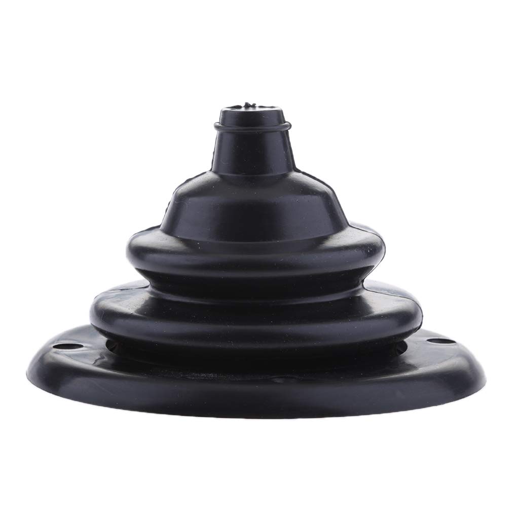 Gazechimp 4 Pouces 100mm Marine Rigging Direction Shift Câble De Botte Trou Shifter Couverture Soufflets De Protection pour Bateau Yacht Ship - Noir