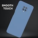 Pikkme Back Cover for Redmi Note 10 Lite/Redmi Note 9 Pro/Note 9 Pro Max | Camera Protection Shockproof Soft Matte Silicone Back Case (Aqua Blue) gallery image