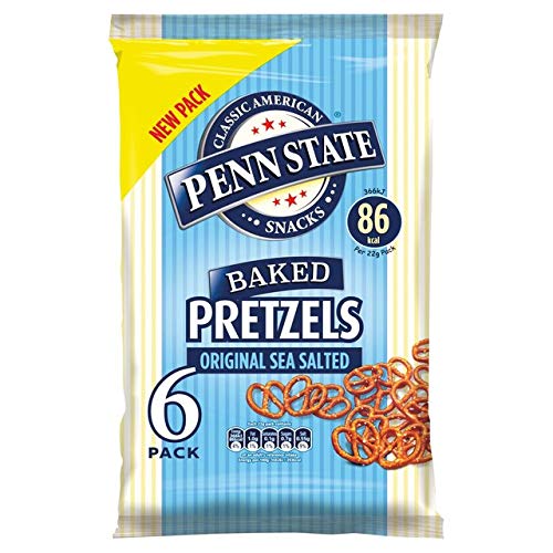 Penn State Pretzels Salted 6 x 22g Grocery & Gourmet Food