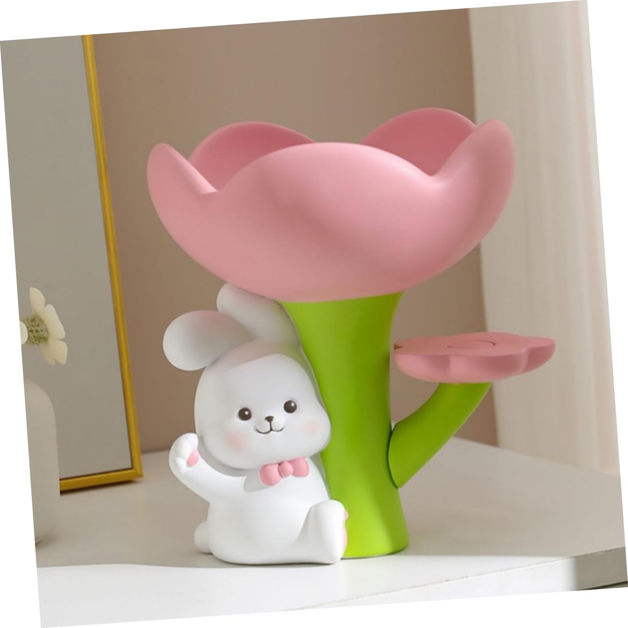 MAGICLULU Porte-clés Entrée Organisateur de Clés Plateau Porte-clés Forme de Lapin Vide-Poches Décoratif pour Maison