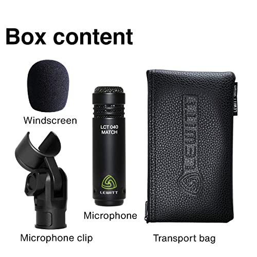 Image of Lewitt LCT040MATCH Small Diaphragm Condenser Mic