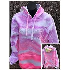 yellow purple pink blue hoodie