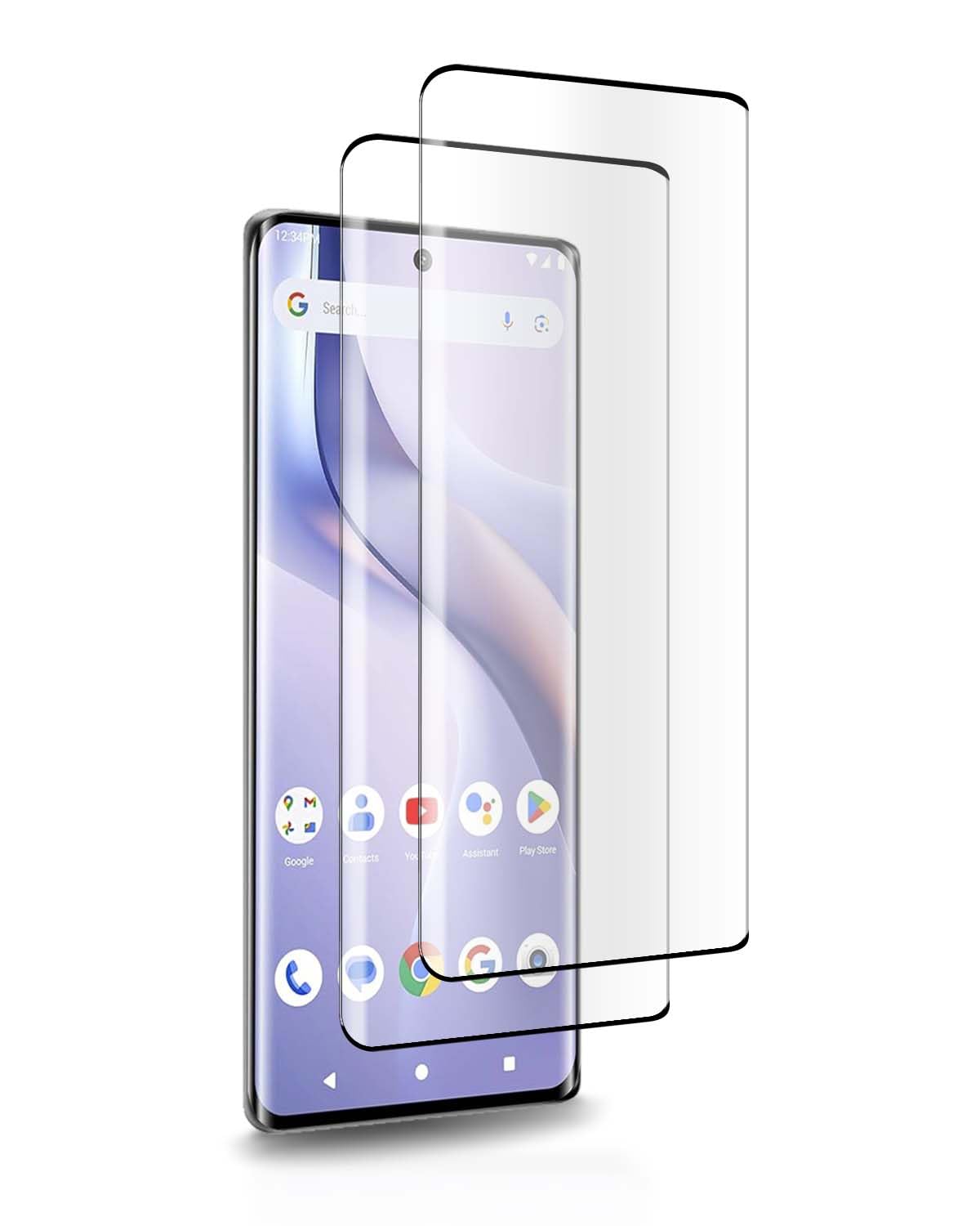 2-Pack Screen Protector for BLU Bold N4, 9H Hardness Tempered Glass,Case Friendly,Anti-Scratch, Bubble Free, HD Clarity