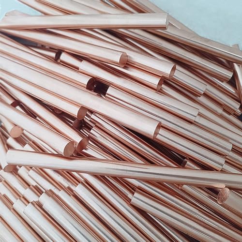 Hwyee ZYT001 1Pcs 99.98% Pure Copper Rod 1/2''(12Mm) Dia 8.031'' Lengther Copper Round thumb #6