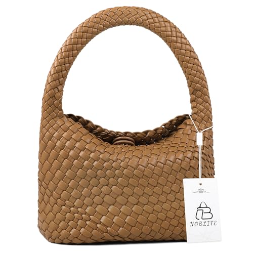 Image of Shoulder Hobo Bags for Women,Summer Beach and Travel Mini Cute Tote Bag,Soft Vegan Leather Underarm Purse for Daily | Soft Underarm Bags
