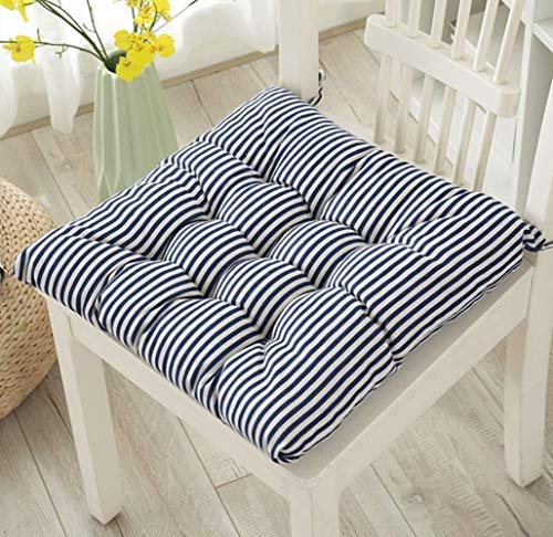 Coussin de siège 40x40cm lot de 2 galettes de chaise pour fauteuil