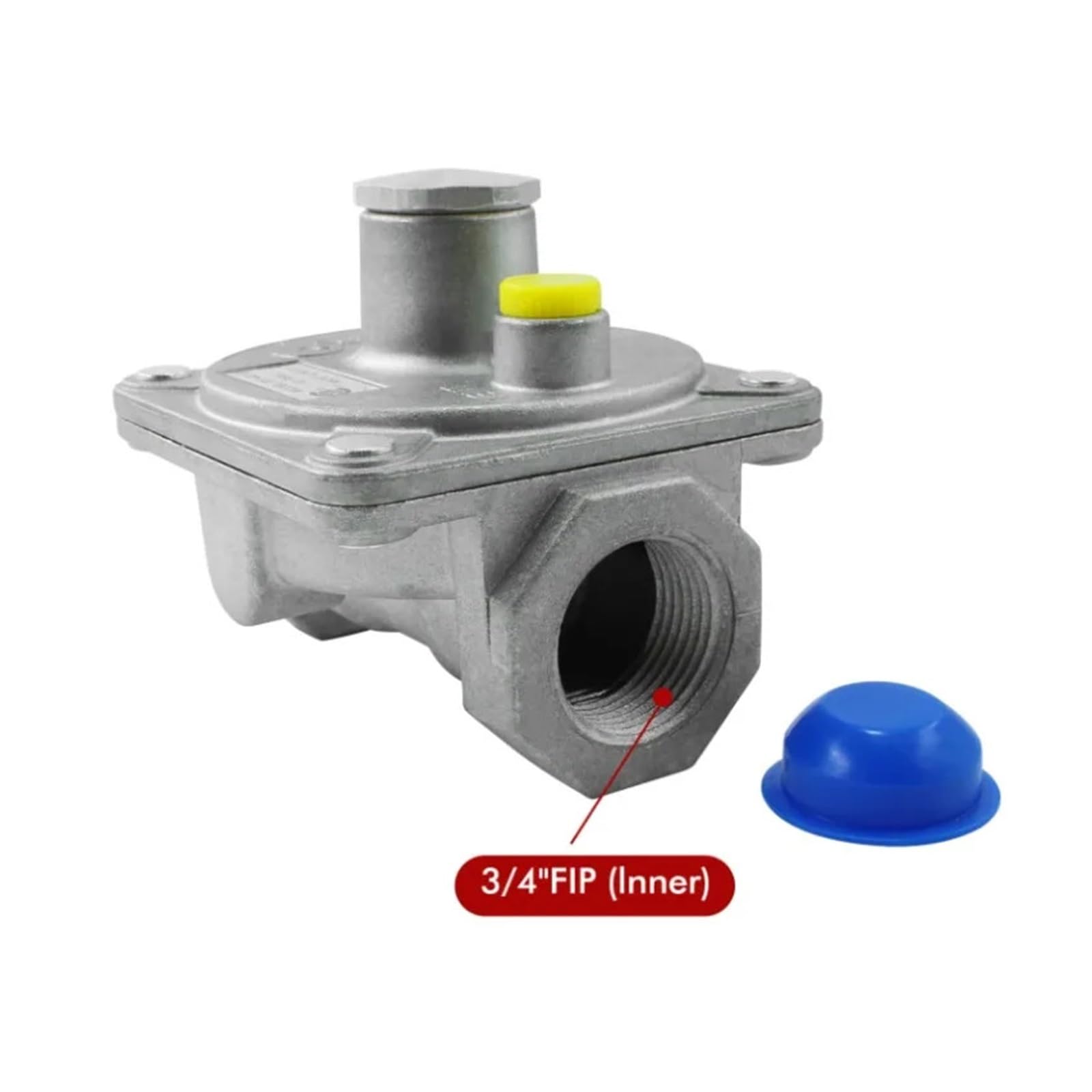 Zawór regulacyjny ciśnienia wymiennego 3/4 cala NPT gazu ziemnego i skroplonego do zastosowań NG/LPG Stabilizacja pieca