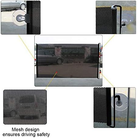 Yctze Car Auto Side Rear Window Sun Shade Cover Sunshade Protection for Cars