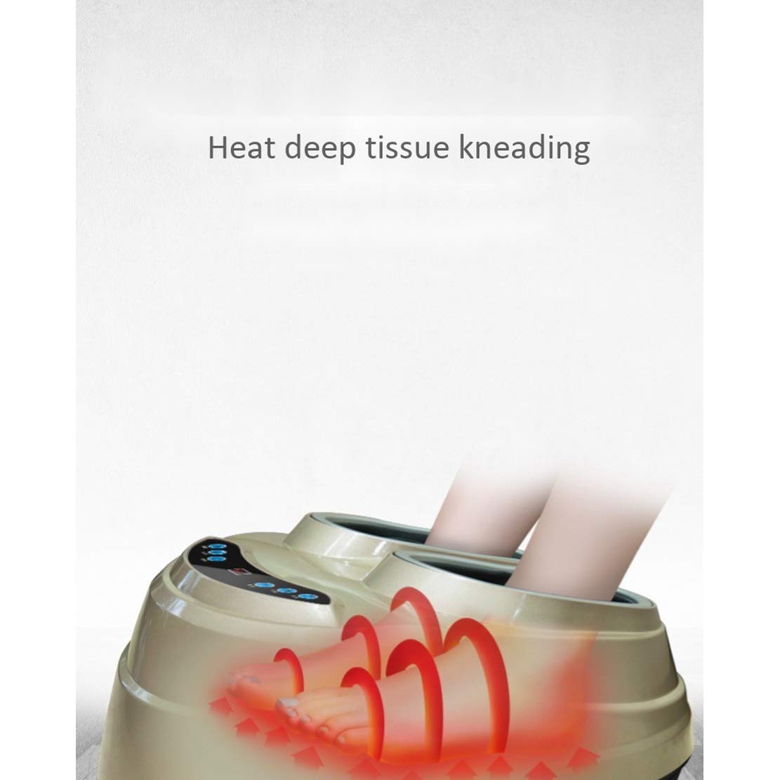 Masajeador de Pies SPA con Calor Tejido Profundo Diseño de Tiempo de Amasamiento