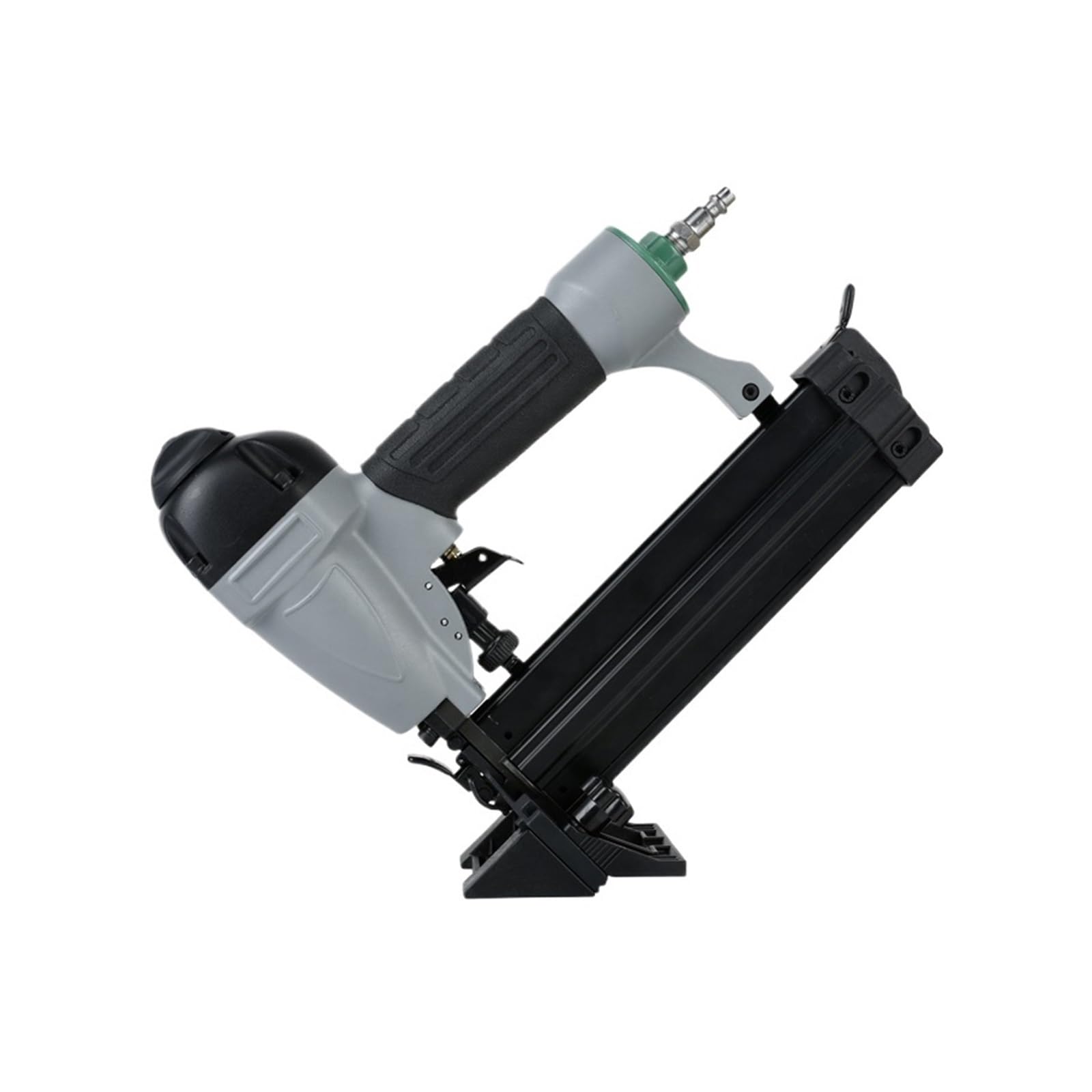 Pistola sparapunti pneumatica senza olio, sparapun FL40 Heavy Duty 4 in 1 Cucitrice pneumatica Chiodatrice for pavimenti Pistola for cucitrice ad aria