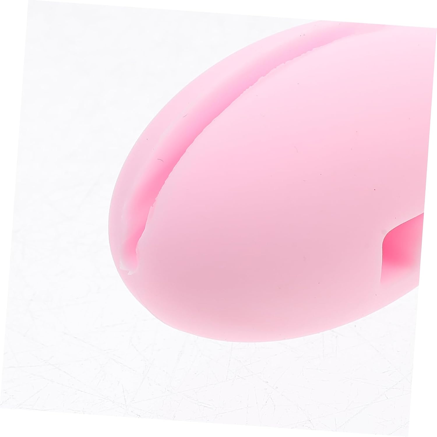 Silicone Temperature Probe Clip for Pot Edge, Pink Holder