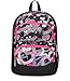 Seven Zaino Scuola Adavanced Pockets, Nero Fucsia,Draft Heart, Zaino Doppio Scomparto Multi Tasche, Con Tasca Porta PC, Tasca Porta Borraccia e Organizer, Zaino Medie e Superiori, Bambina Ragazza