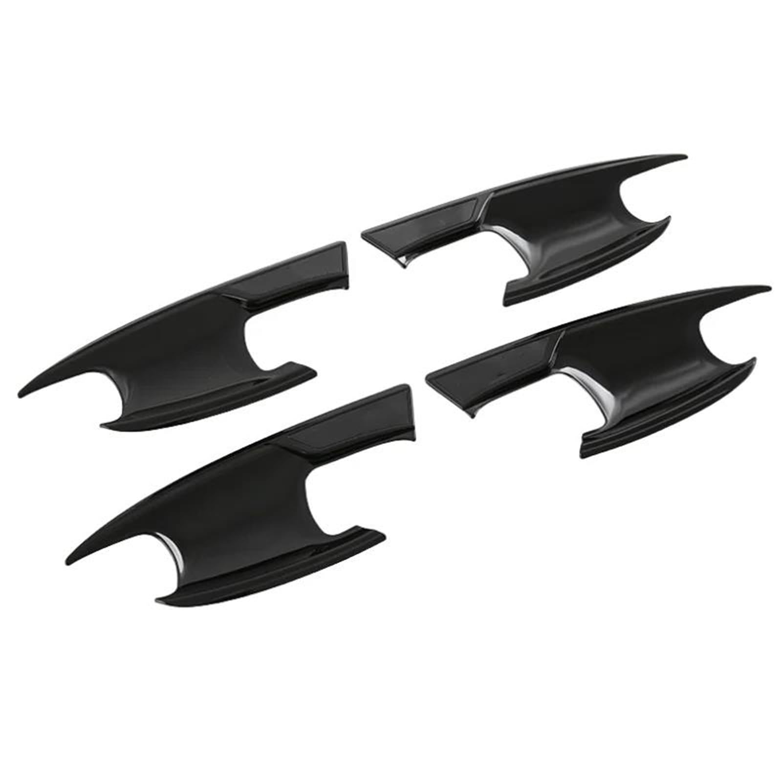 KJHOPY Car Door Handle Cover Decorative Stickers and Accessories for MG HS MGHS EHS PHEV 2025 2026(Style 3)