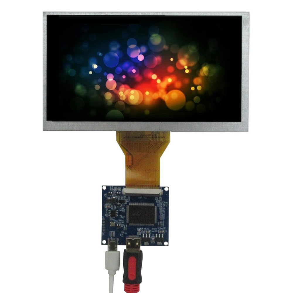 Generic 6 5 inch 800 480 Universal Portable DIY LCD Display Screen Mini-HDMI Driver Control Board Computer Secondary