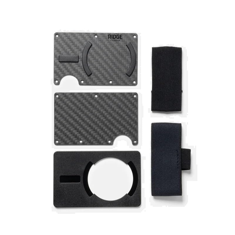 The Ridge Compatible with MagSafe Standalone Plates - Carbon Fiber 3K