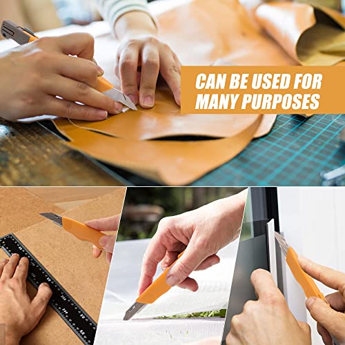 11-Piece Mulwark Retractable Box Cutter Utility Knife Set w/ 9mm 30 Snap-Off Blades 5.39 + Free Shipping w/ Pr + 40% Off Code KJNWMLAV - image 6