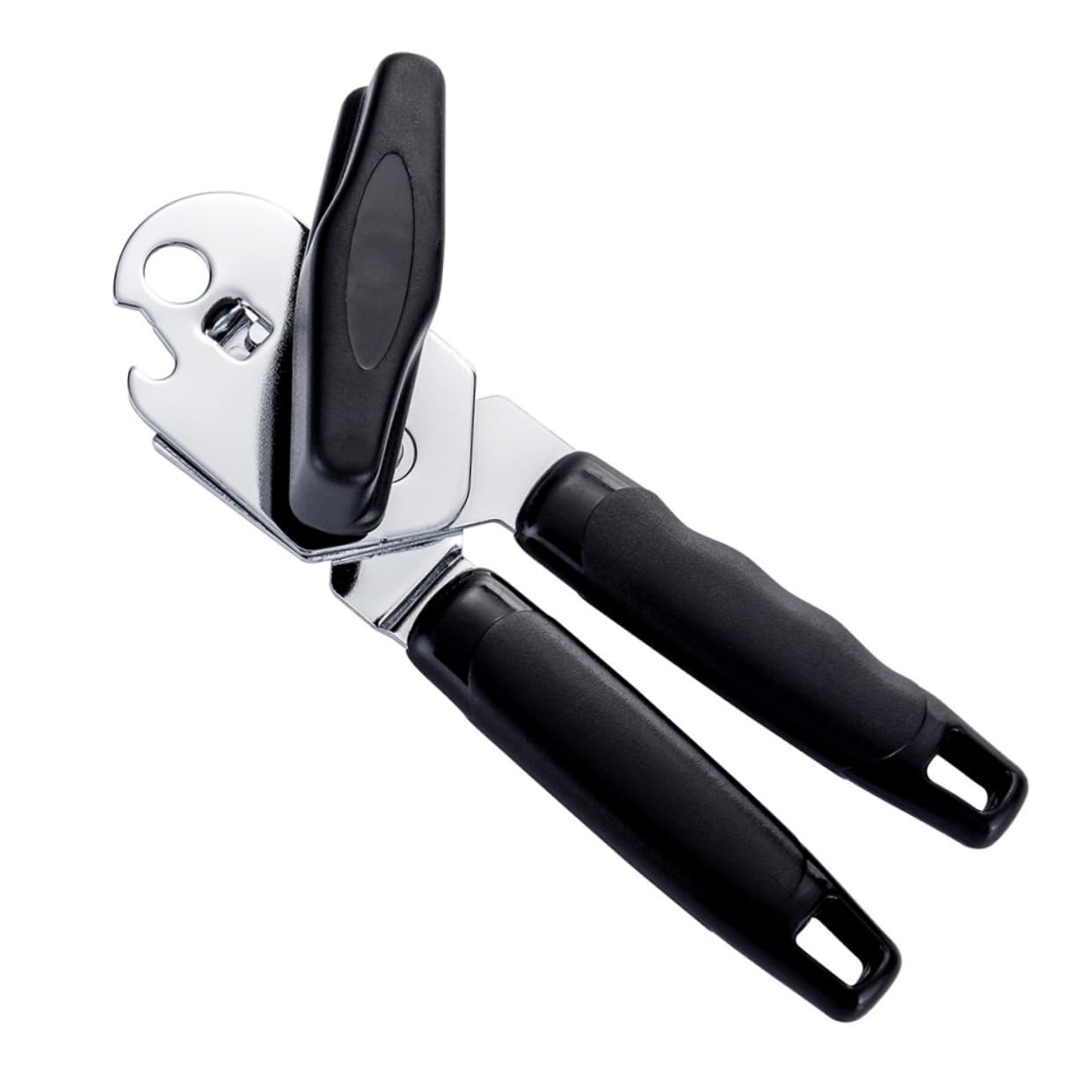 Cabilock Compact Can Opener and Bottle Opener Multifunctional Handheld Can Lid Cutter for Kitchen Bar and Outdoor Activities