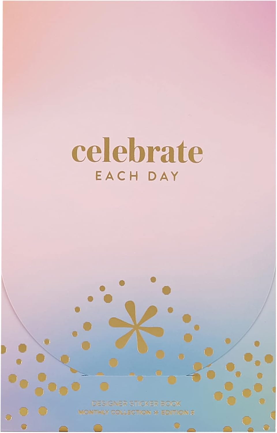 Monthly Sticker Book - Edition 8. 12 Mixed Metallic Sheets, 196 Total Stickers with Inspirational Sayings, Monthly Motifs and More. Decorate Calendars, Planners, Books or Journals by Erin Condren : Office Products