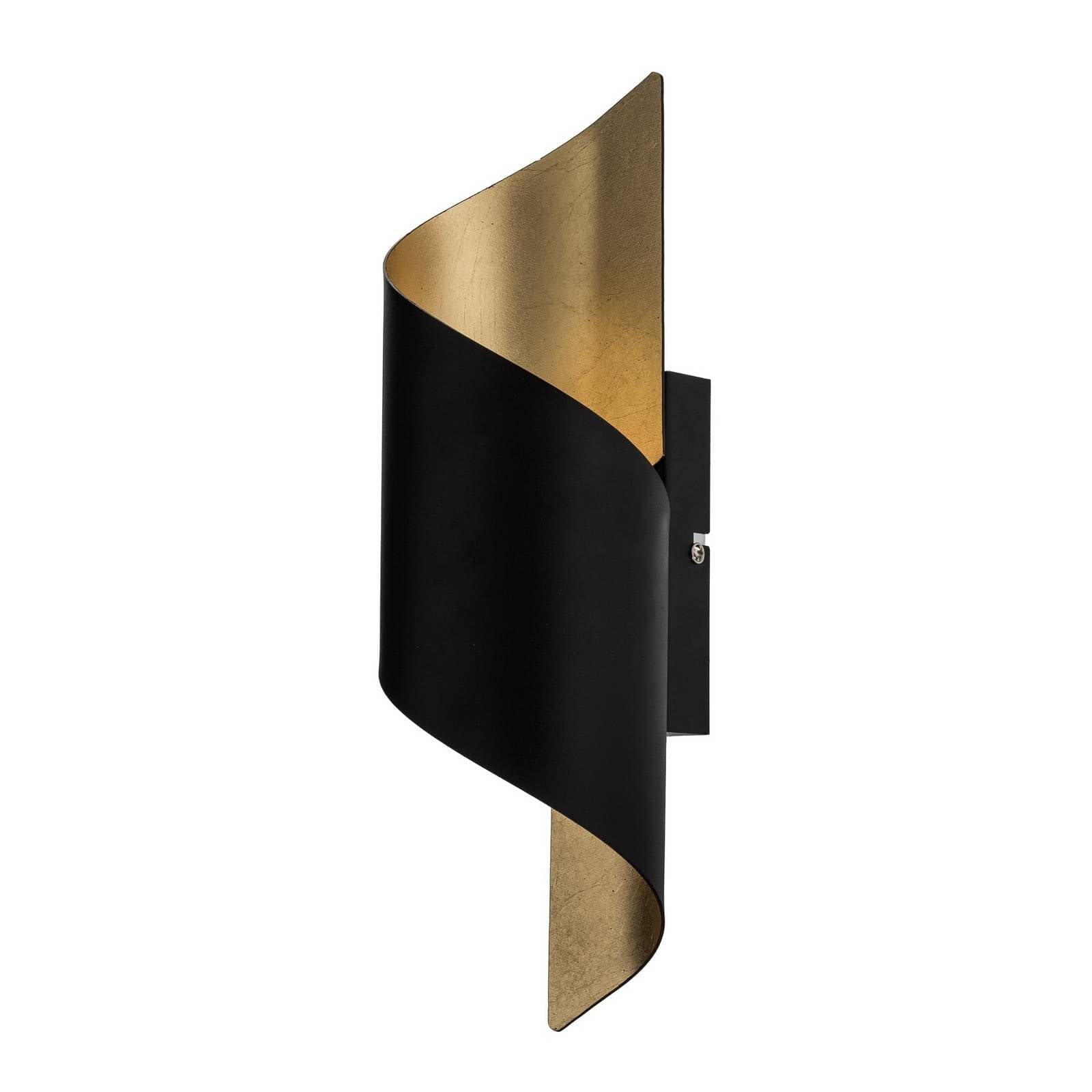 Lindby Applique Murale Desirio à intensité variable (Moderne) en Noir Métal e. a. pour Salon & Salle manger (1 lampe,à E14), Lampe Eclairage Luminaire Mural
