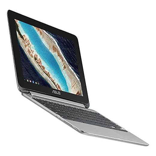 ASUS Chromebook Flip C101PA-DB02 10.1inch Rockchip RK3399 Quad-Core Processor 2.0GHz, 4GB Memory,16GB, All Metal Body,Lightweight, USB Type-C, Google Play Store Ready to run Android apps, Touchscreen