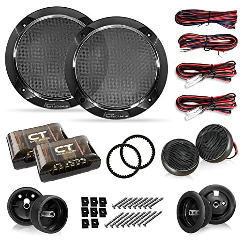 Ct Sounds Meso 5.25” 240 Watt 2-Way Premium Component Speaker Set #TOP5