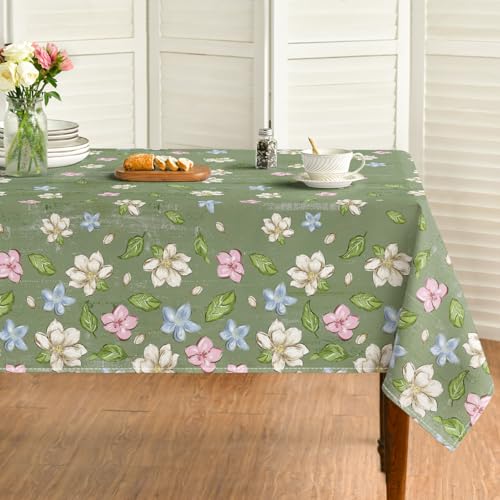 Horaldaily Spring Tablecloth 60×84 Inch...