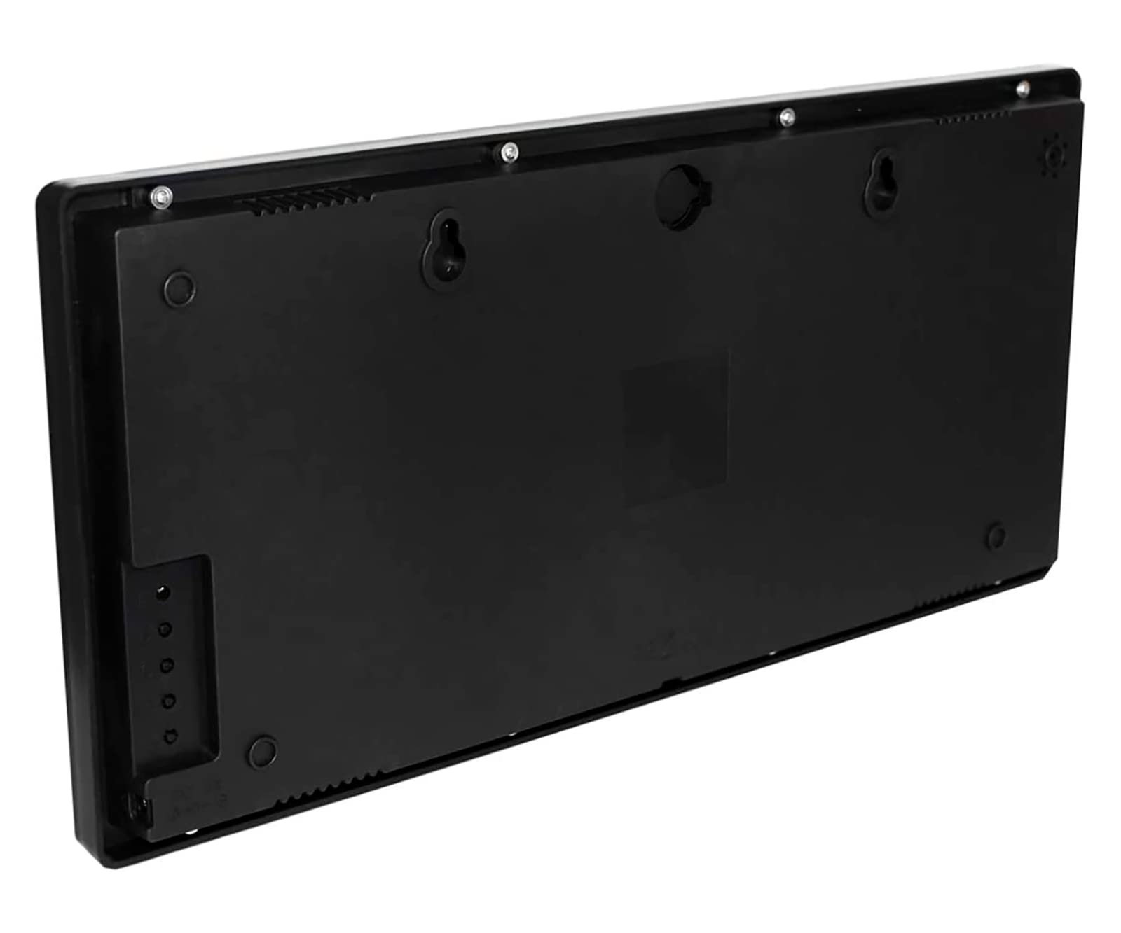 Sanda SD-4131 Reloj Digital de Pared Grande para Colgar | Led Color Rojo | Calendario | Termómetro | Fuente de Alimentacion | Alta precisión | 45 x 21,5 x 3 centímetros | Peso 1,1Kg
