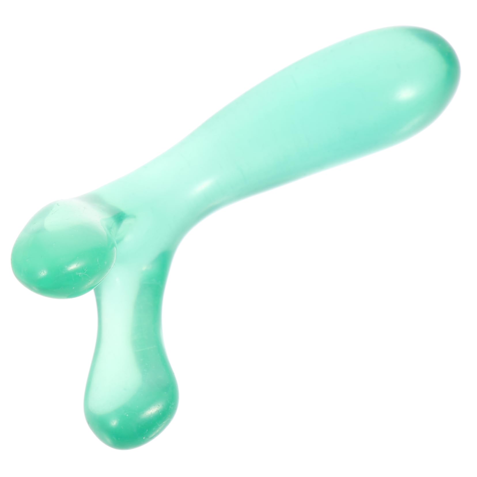 TOBBOMEY 2pcs Nose Wax Tool Resin Scraping Board Portable Nose Massager Facial Scraper Beauty Stick for Home Travel