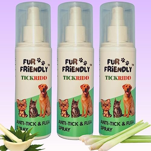 Powerful Tick and Flea Dog Spray | Effective Parasite Control | Quick ...