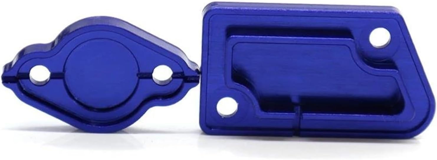 Motorcycle Accessories Front Rear Brake Reservoir Cover Oil Pump Cap For YZ125 2009-2024 YZ250F 2007-2024(BLUE)