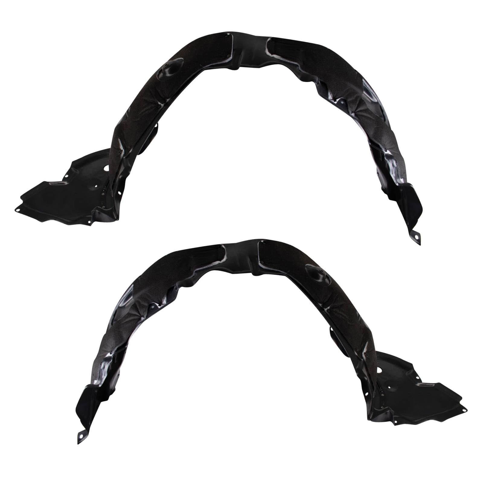 TRQ Front Inner Fender Liner Set | For 2009-2010 Lexus IS250 IS350 LX1248115 LX1249115
