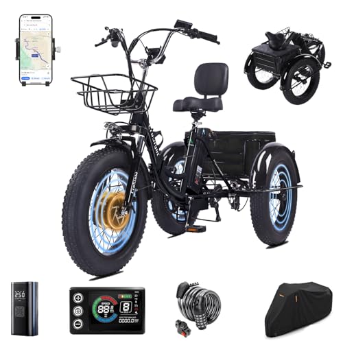CroSight 2.0 Electric Tricycle for Adults, 20'x...