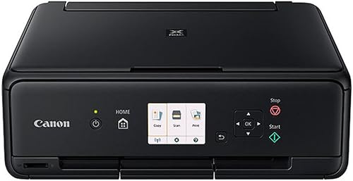 Impresora con escáner y copiadora Canon, productos de oficina PIXMA TS5020 BK, inalámbrica, color negro, Negro