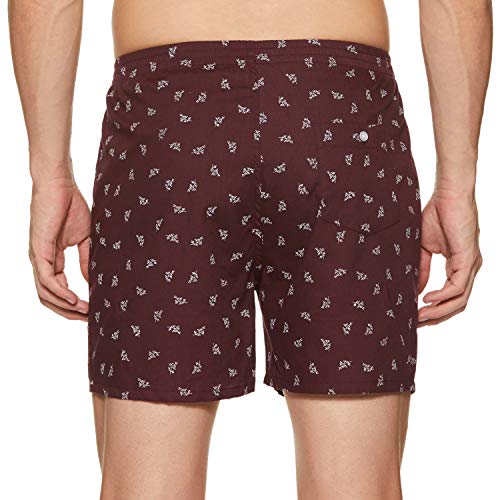Image of Longies Men's Cotton Printed Regular Boxer Shorts