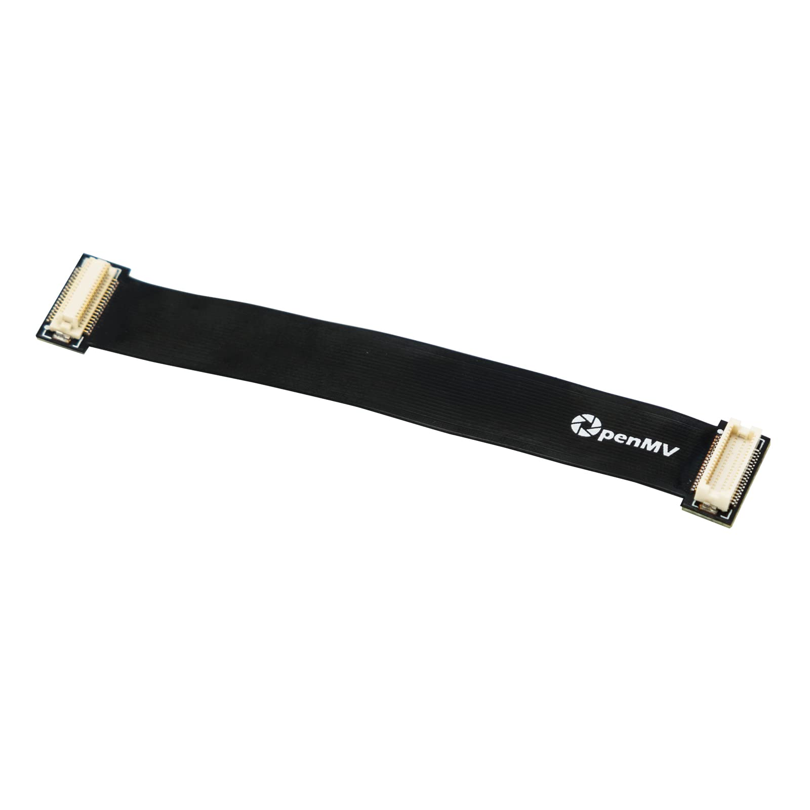 OpenMV SingTown Camera Module Extension Cable 8cm, Apply to Cam H7, Black, 82mm x 14mm x 3mm